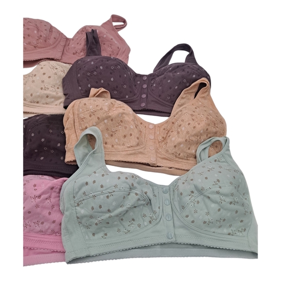 Bras Pushup Full Bralette Wireless Underwear Front Closure Bras (Lot Of 7) - Picture 3 of 6